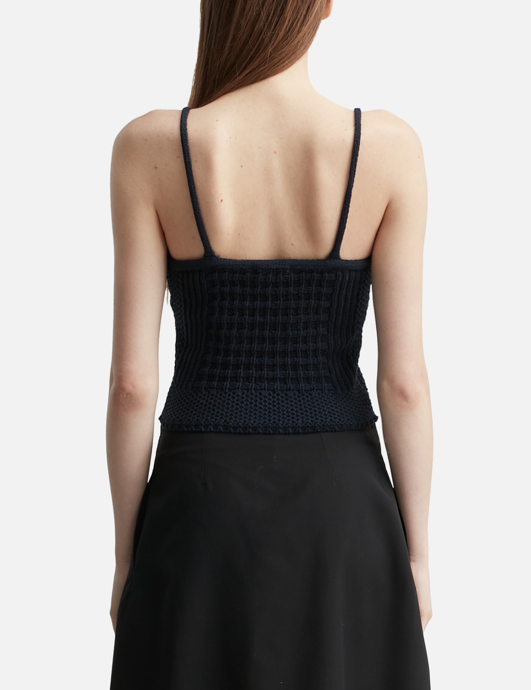 Anggae anggae 【本物保証】 Tシャツ ストリート系 レディース Waffle Bustier Top