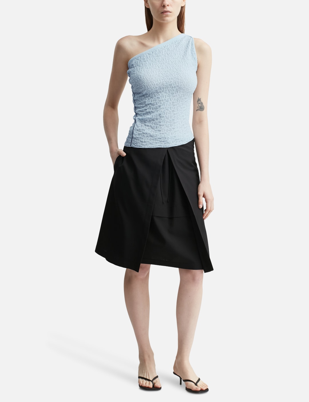 Anggae anggae 【本物保証】 Tシャツ ストリート系 レディース Textured Tube Top