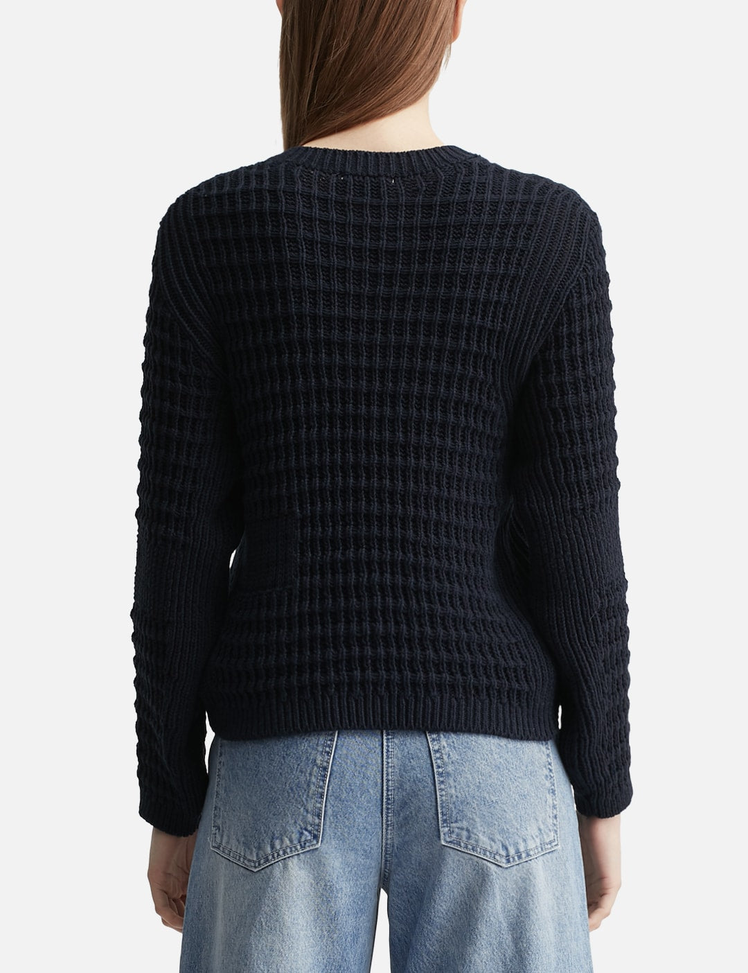 Anggae anggae 【本物保証】 カーディガン ストリート系 レディース Waffle Cardigan