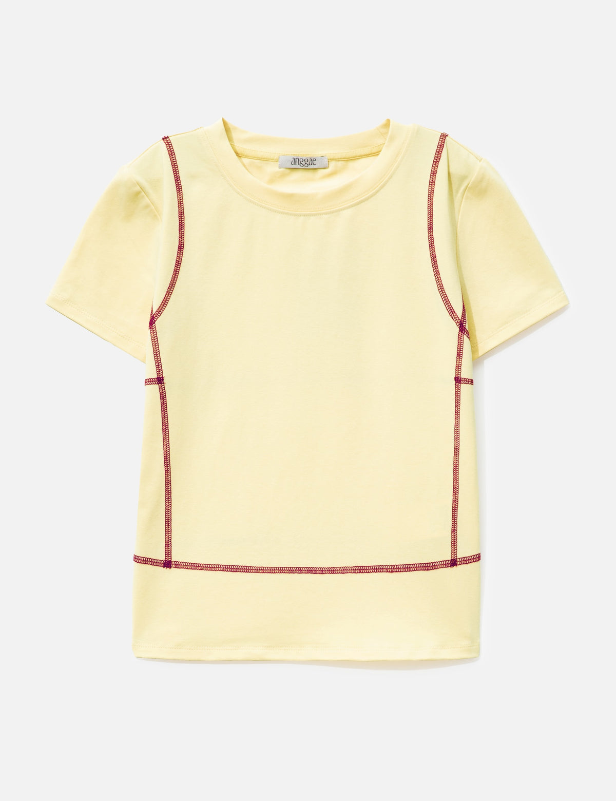 Anggae anggae 【本物保証】 Tシャツ ストリート系 レディース Parallel T-Shirt