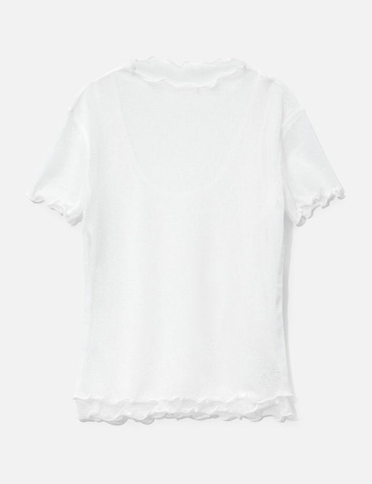 Anggae anggae 【本物保証】 Tシャツ ストリート系 レディース Layered Lase T-Shirt