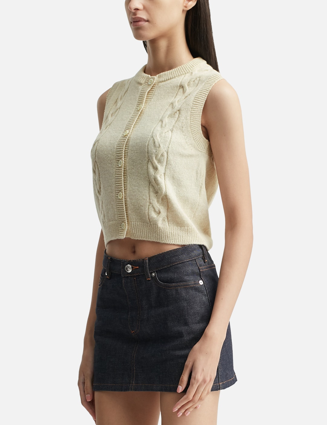 Apc アーペーセー 【本物保証】 ニット ストリート系 レディース Alyson Sleeveless Jumper