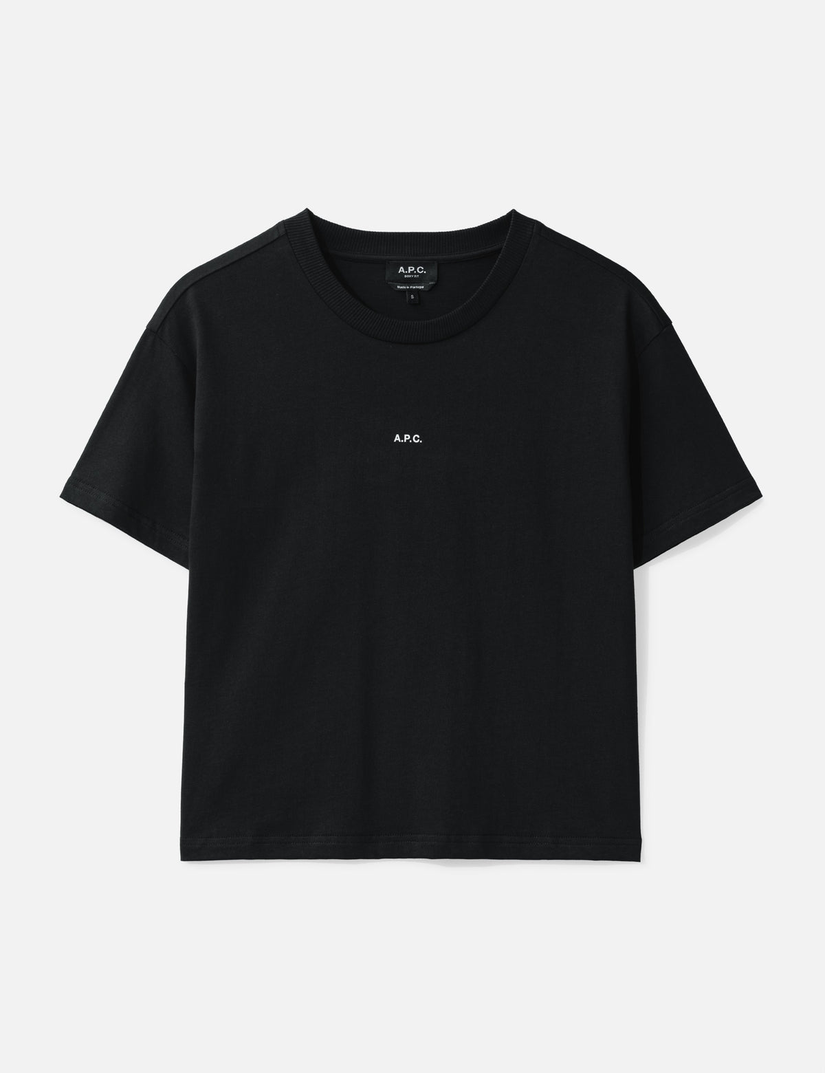 Apc アーペーセー 【本物保証】 Tシャツ ストリート系 レディース BOXY MICRO LOGO T-SHIRT
