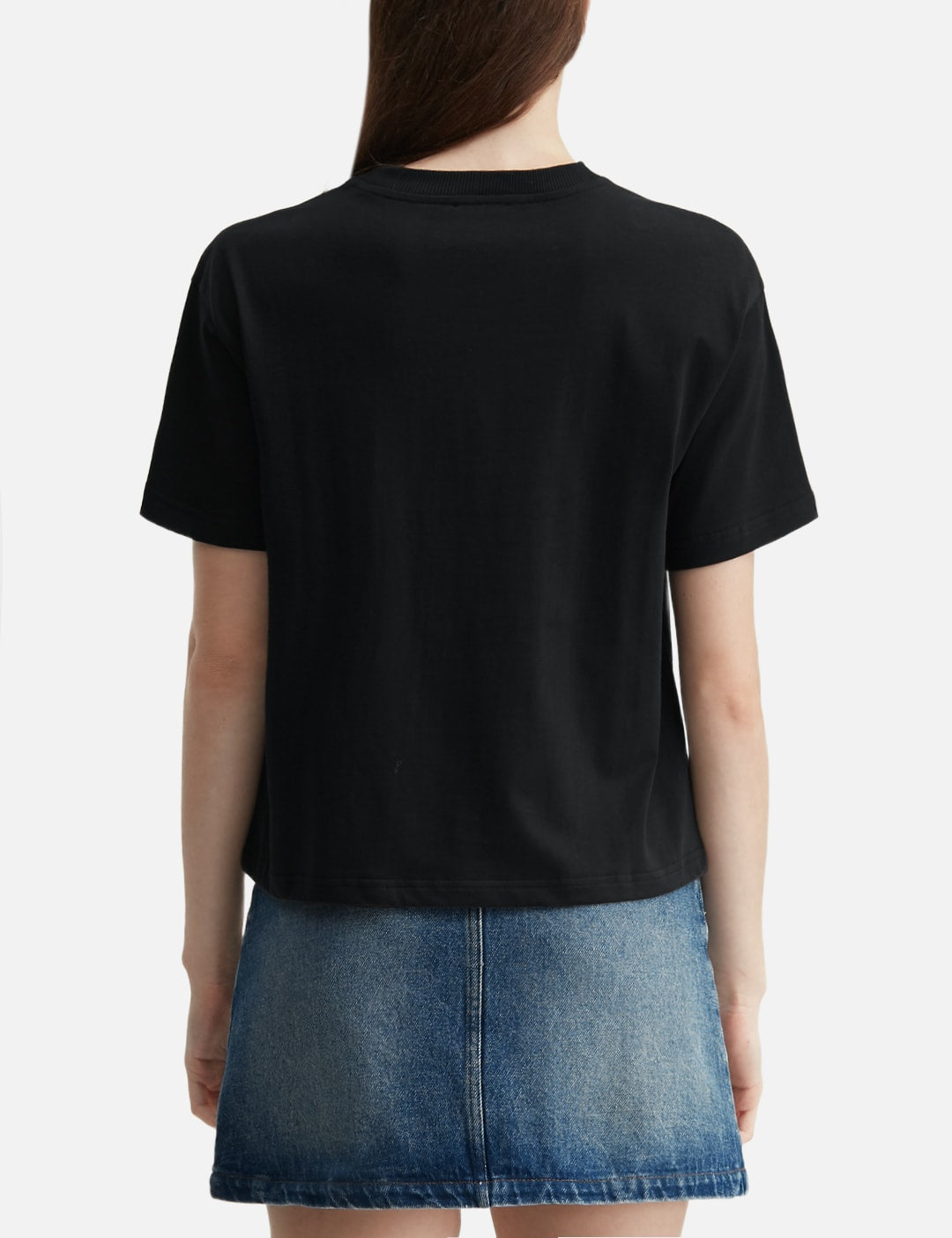 Apc アーペーセー 【本物保証】 Tシャツ ストリート系 レディース BOXY MICRO LOGO T-SHIRT