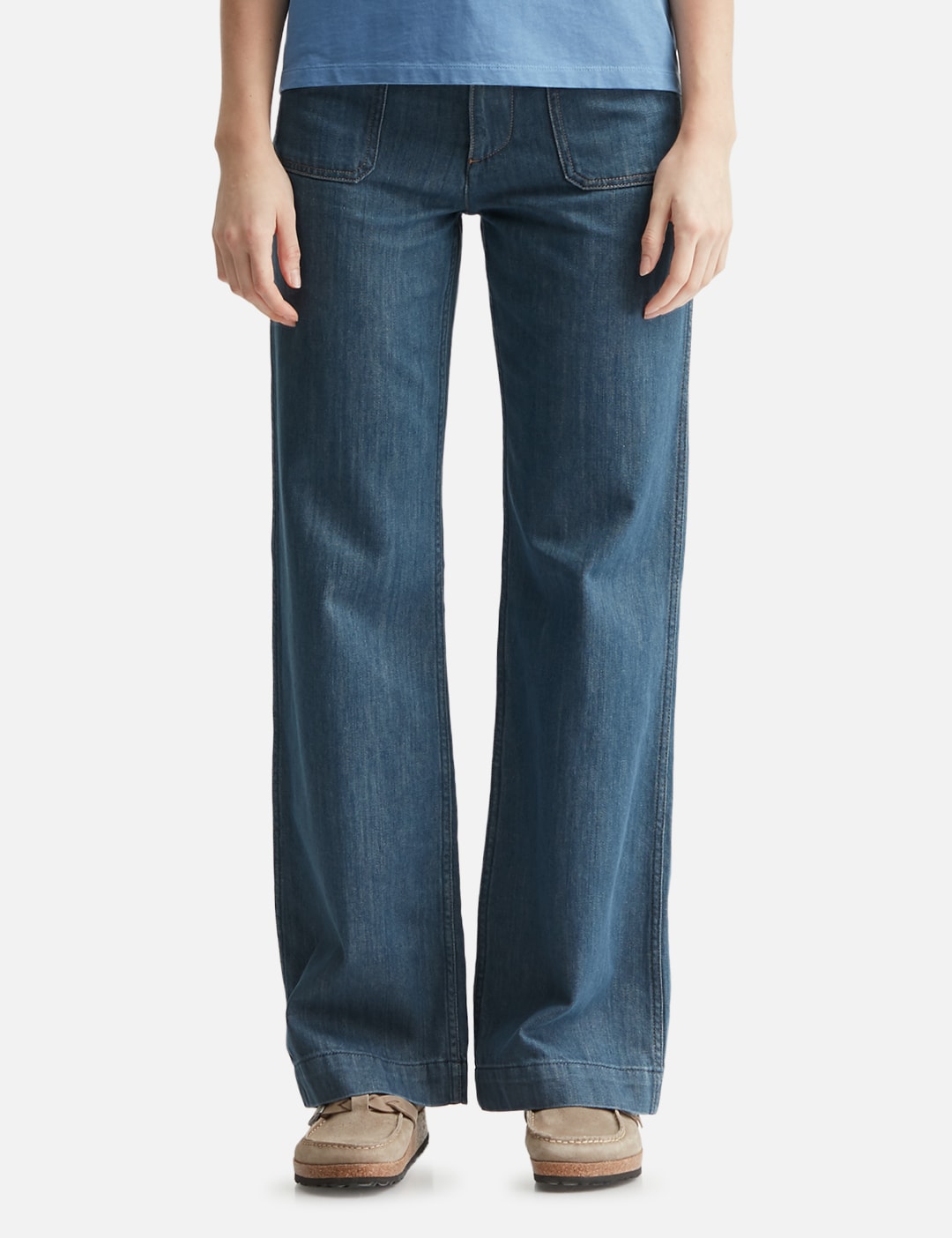 Apc アーペーセー 【本物保証】 デニムパンツ ストリート系 レディース Victoria Jeans