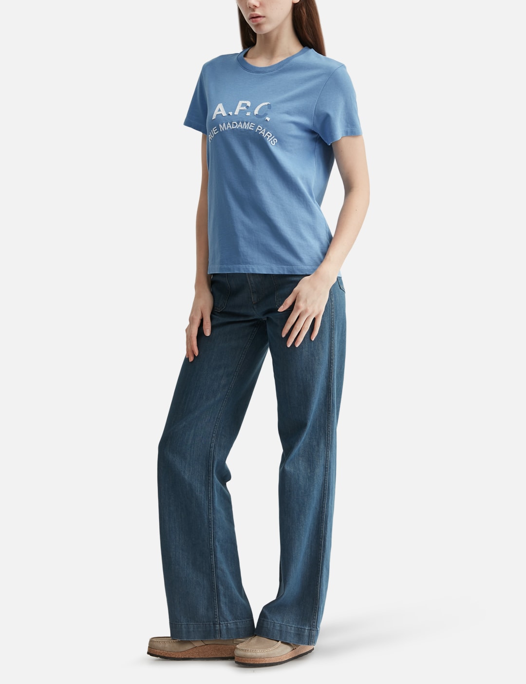 Apc アーペーセー 【本物保証】 デニムパンツ ストリート系 レディース Victoria Jeans
