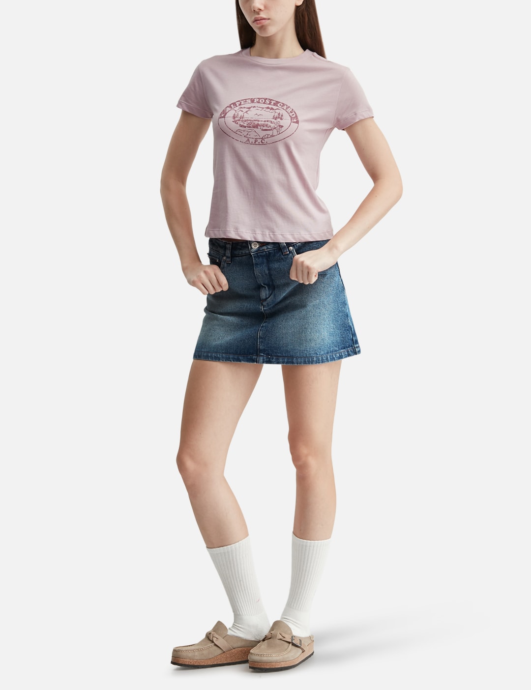 Apc アーペーセー 【本物保証】 スカート ストリート系 レディース Darcy Mini Skirt