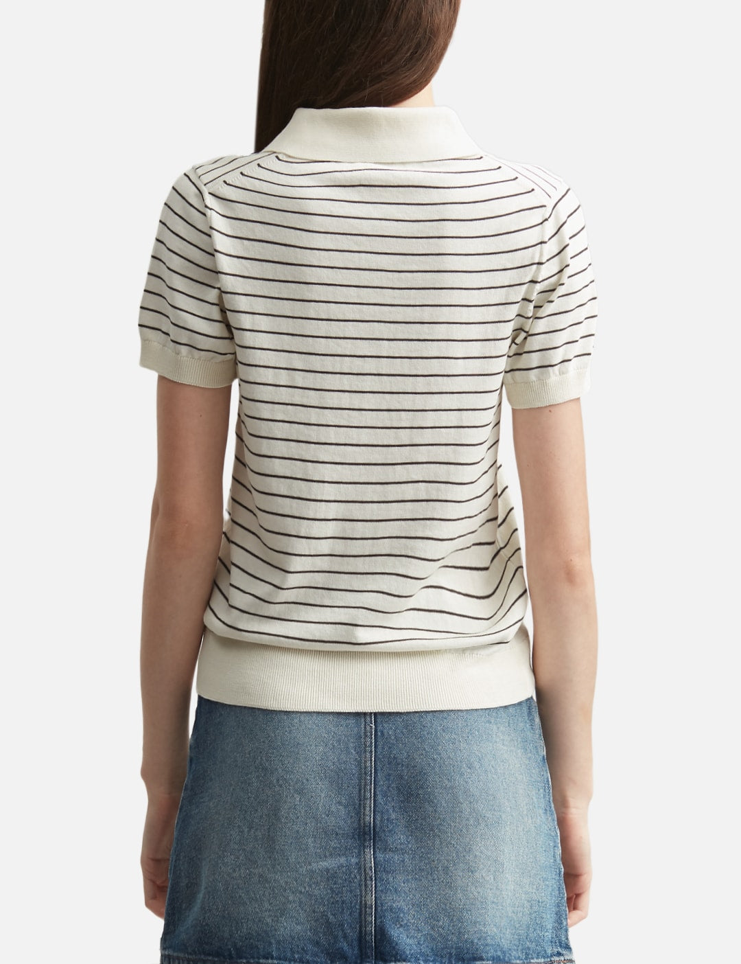 Apc アーペーセー 【本物保証】 シャツ ストリート系 レディース Fitted Striped Polo