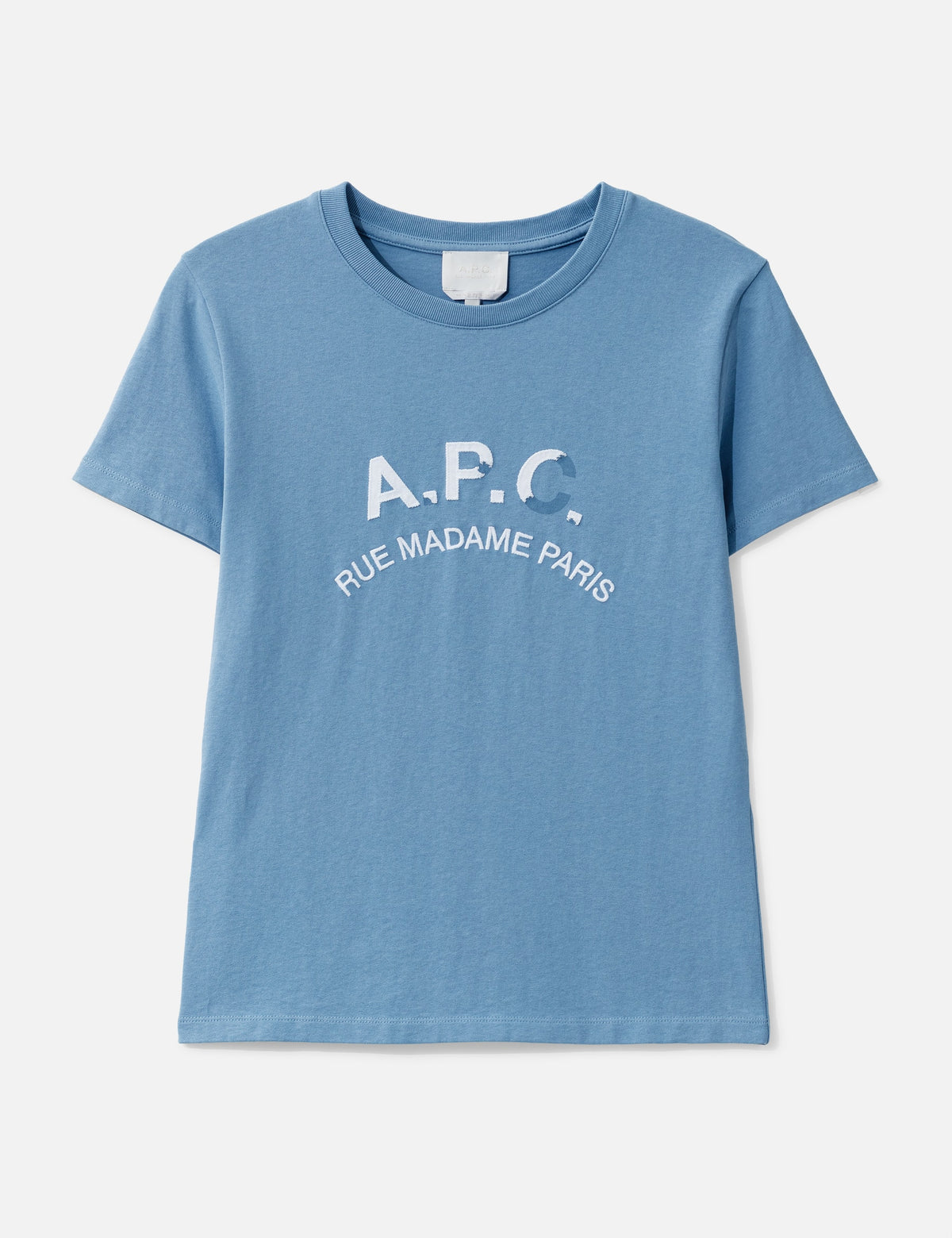 Apc アーペーセー 【本物保証】 Tシャツ ストリート系 レディース T-Shirt With Vintage-Effect A.P.C. Logo