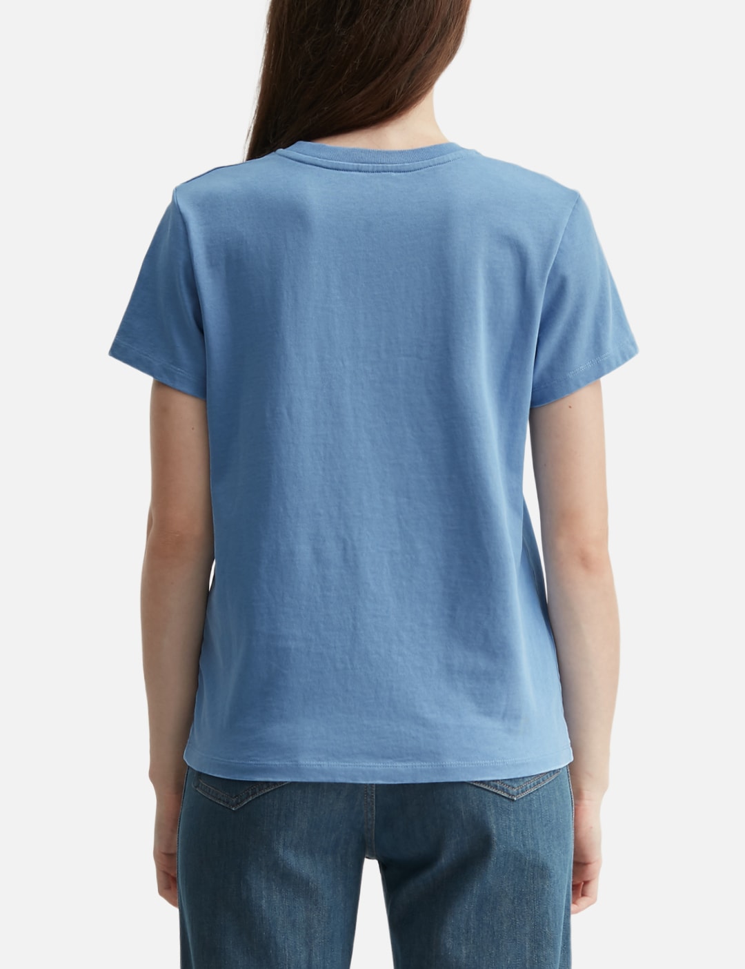 Apc アーペーセー 【本物保証】 Tシャツ ストリート系 レディース T-Shirt With Vintage-Effect A.P.C. Logo