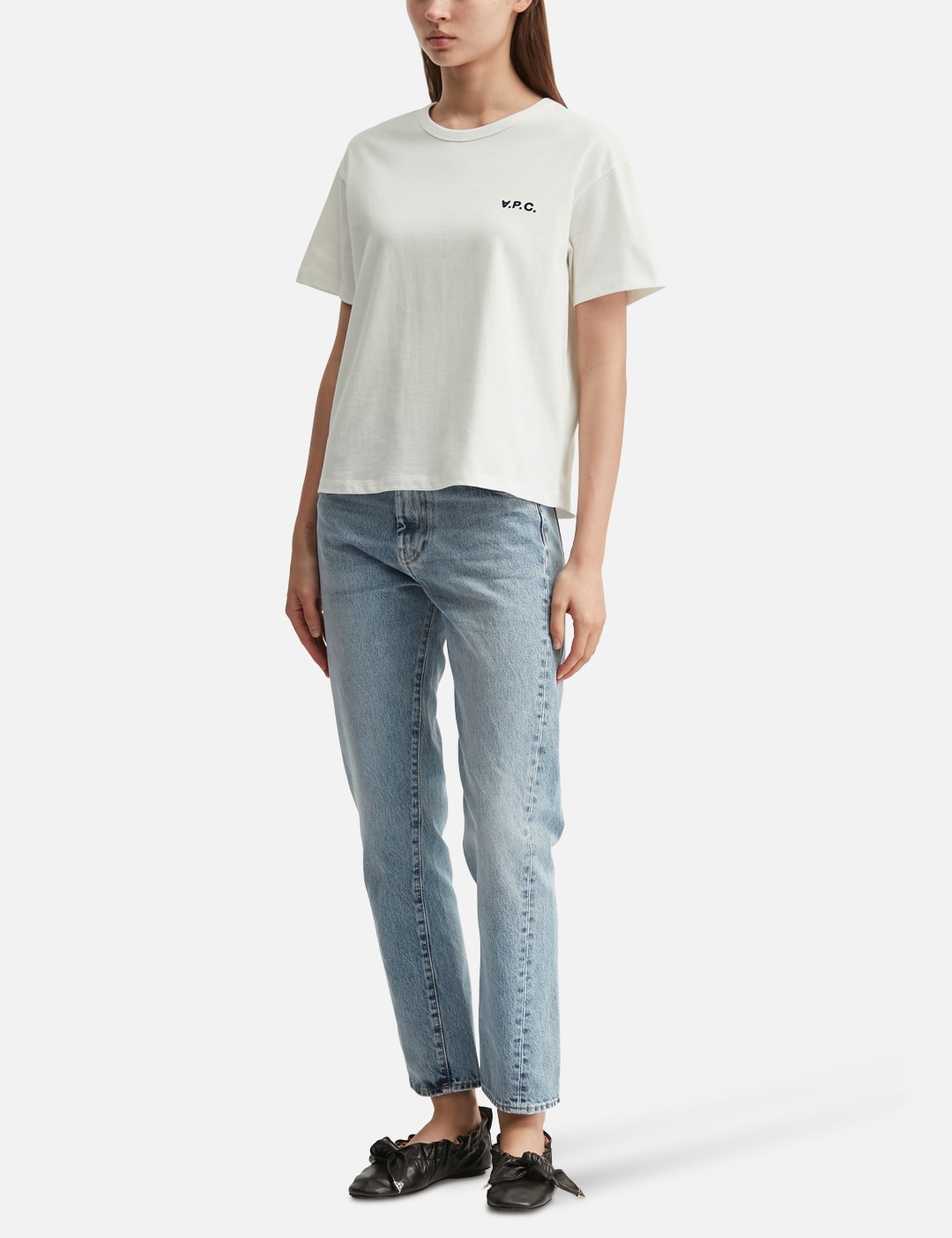 Apc アーペーセー 【本物保証】 Tシャツ ストリート系 レディース Boxy Petit VPC T-Shirt