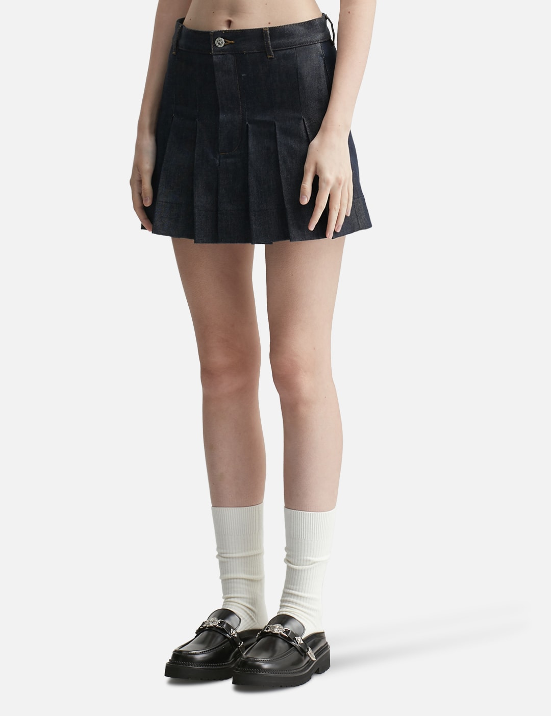 Apc アーペーセー 【本物保証】 スカート ストリート系 レディース Pleated Mini Skirt