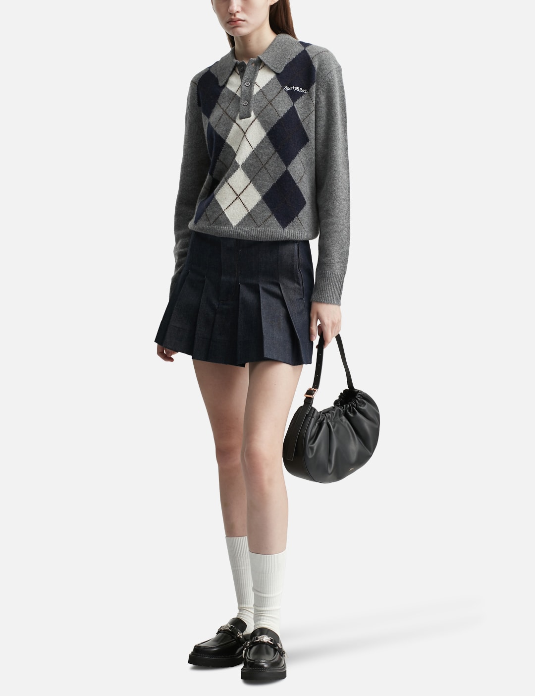Apc アーペーセー 【本物保証】 スカート ストリート系 レディース Pleated Mini Skirt