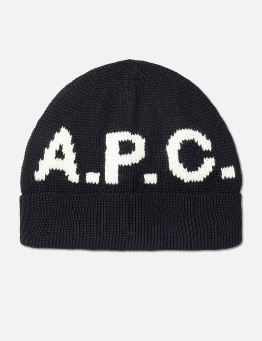 Apc アーペーセー 【本物保証】 ビーニー ストリート系 レディース Logo Beanie