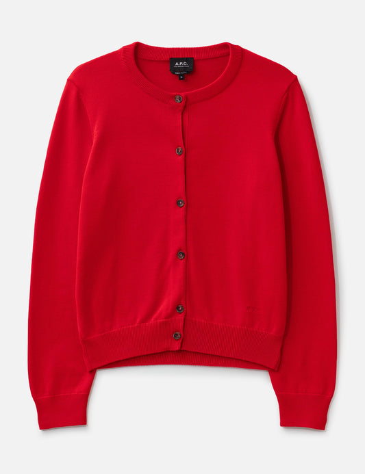 Apc アーペーセー 【本物保証】 カーディガン ストリート系 レディース Leonie Cardigan