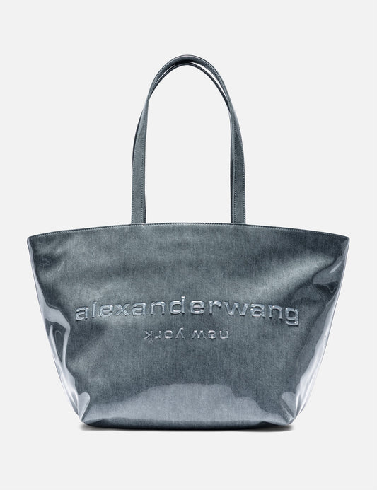 Alexander Wang アレキサンダーワン 【本物保証】 バッグ ストリート系 レディース Lacquered Denim Punch Large Tote