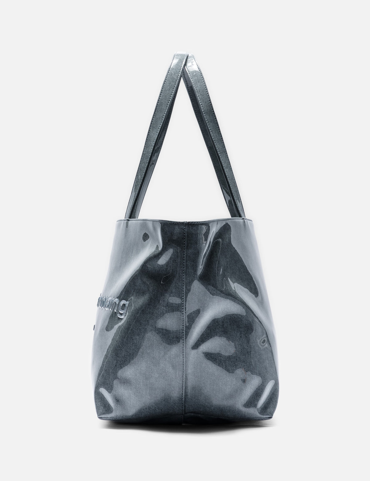 Alexander Wang アレキサンダーワン 【本物保証】 バッグ ストリート系 レディース Lacquered Denim Punch Large Tote