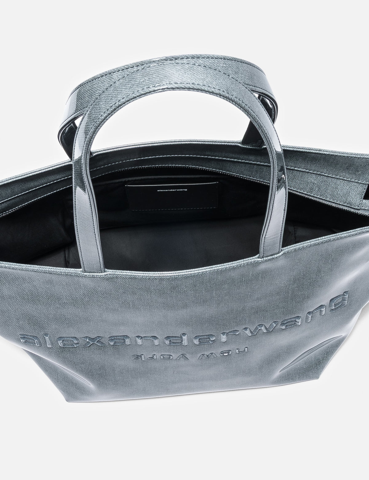 Alexander Wang アレキサンダーワン 【本物保証】 バッグ ストリート系 レディース Lacquered Denim Punch Large Tote