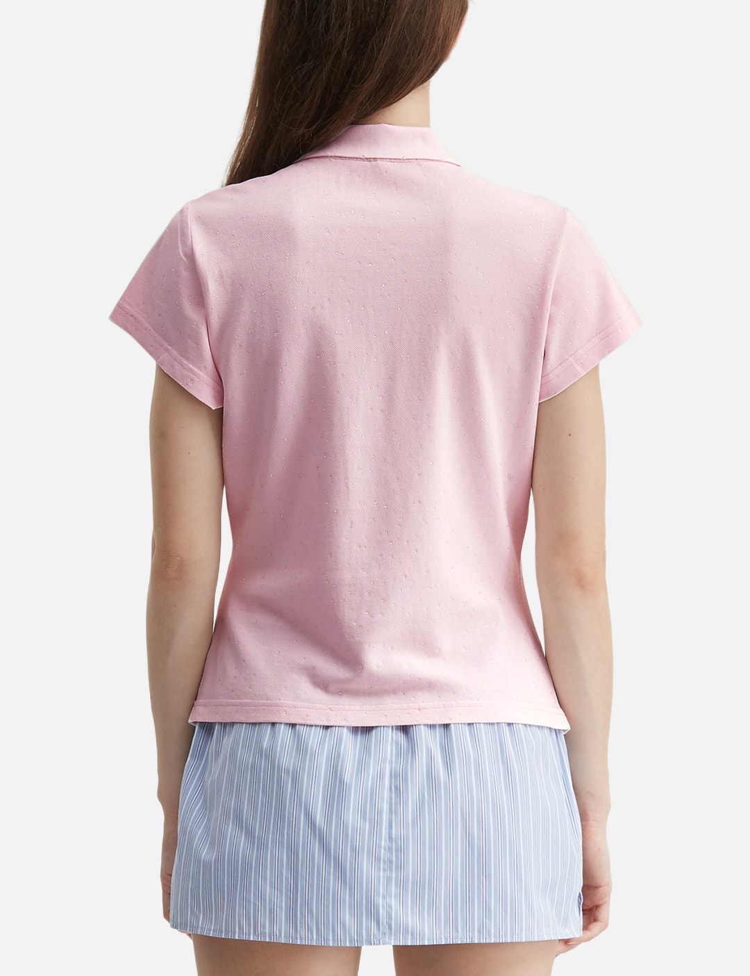 Alexander Wang アレキサンダーワン 【本物保証】 Tシャツ ストリート系 レディース Shrunken Polo Tee