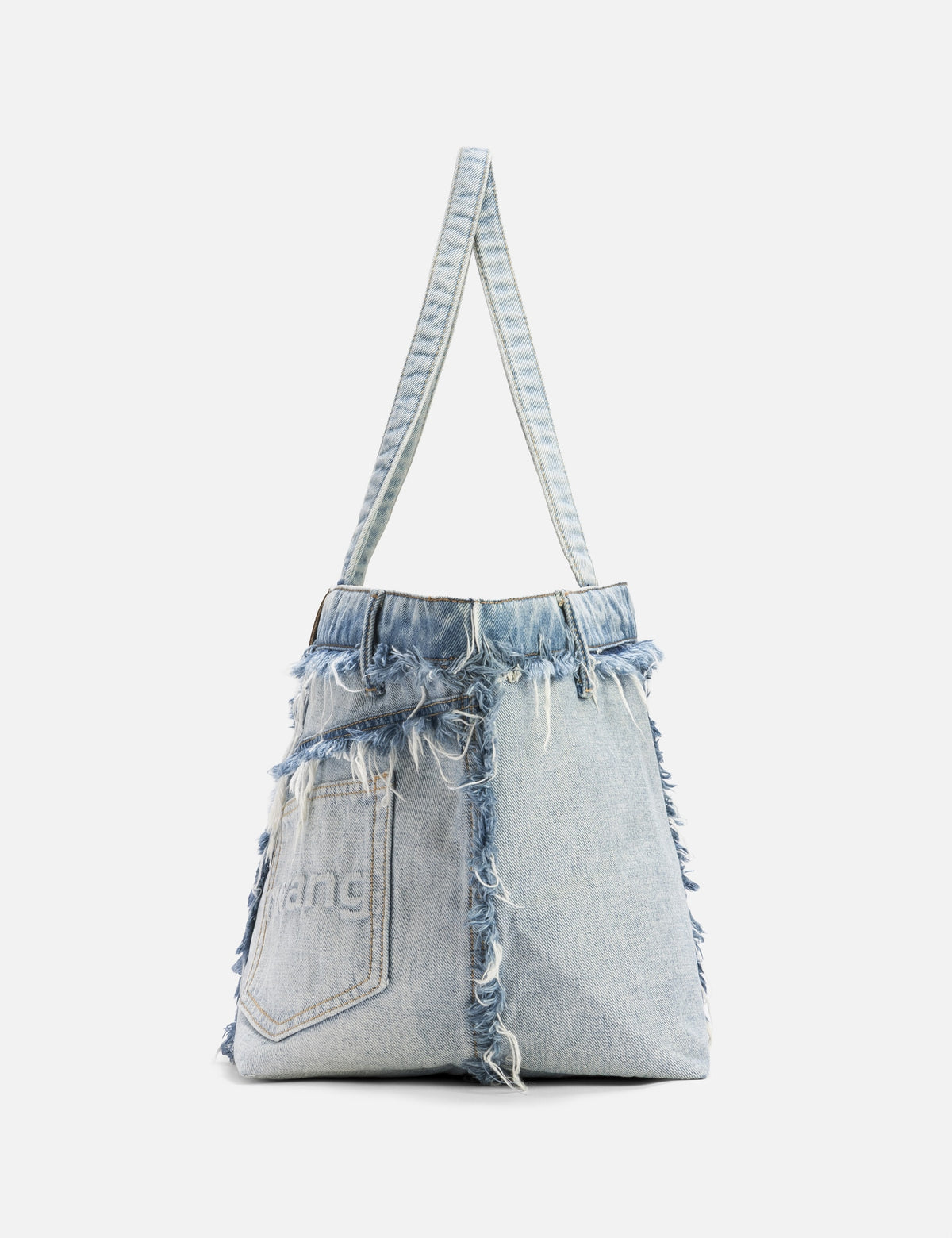 Alexander Wang アレキサンダーワン 【本物保証】 バッグ ストリート系 レディース Punch Denim Fray Tote