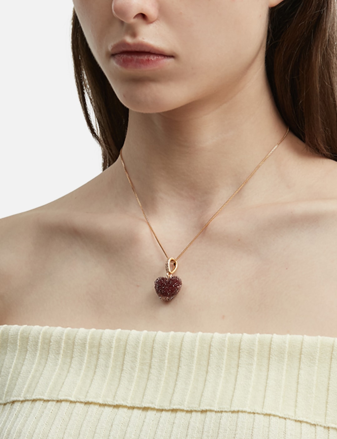 Crystal Haze クリスタル ヘイズ 【本物保証】 アクセサリー ストリート系 レディース Jelly Heart Pendant