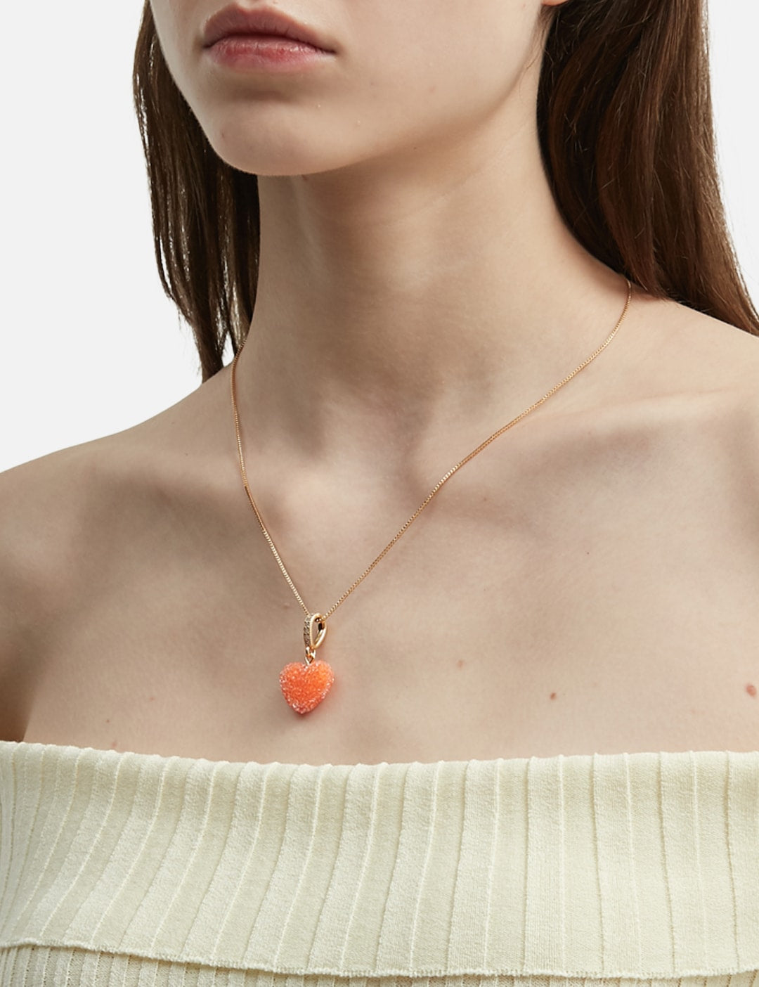 Crystal Haze クリスタル ヘイズ 【本物保証】 アクセサリー ストリート系 レディース Jelly Heart Pendant