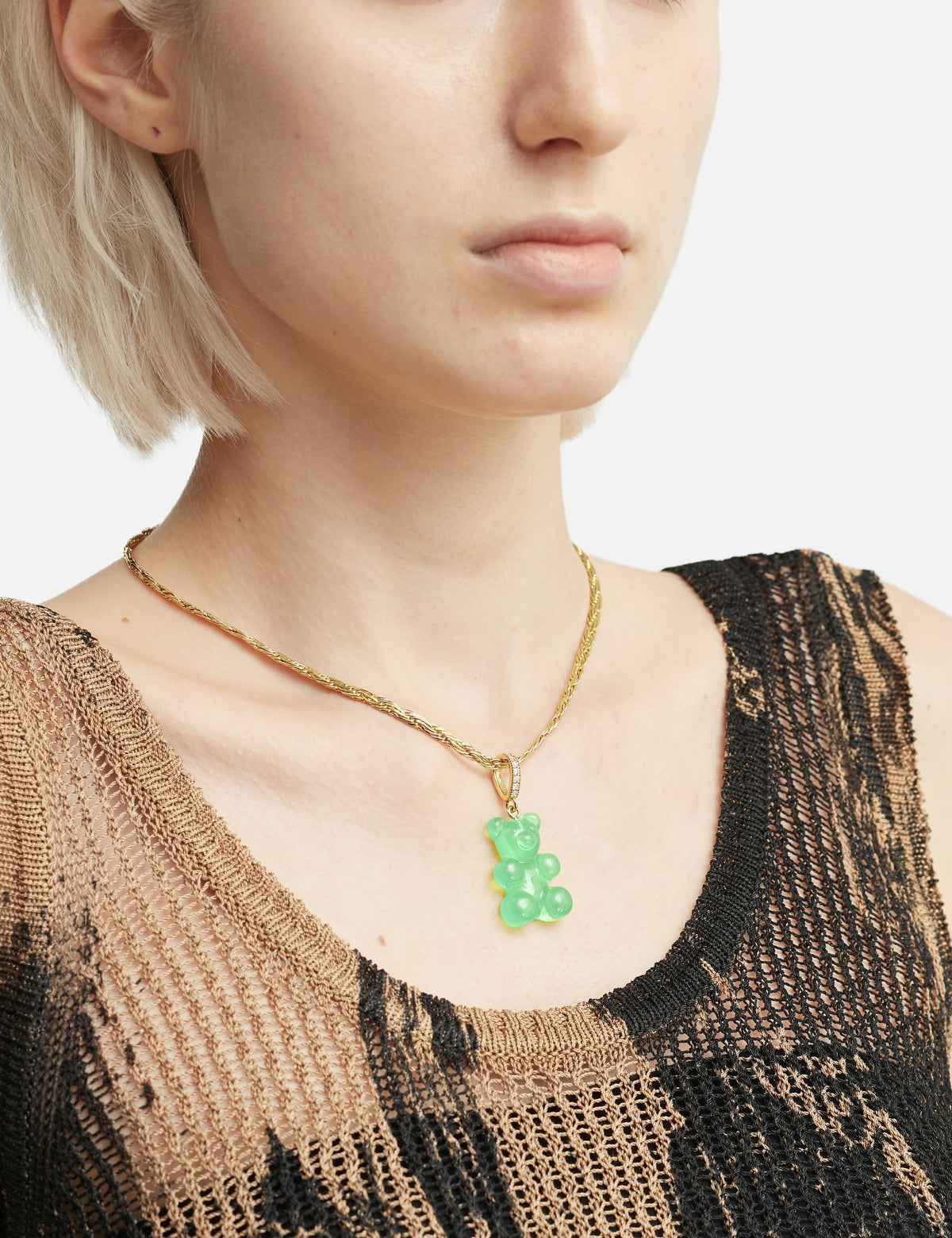 Crystal Haze クリスタル ヘイズ 【本物保証】 アクセサリー ストリート系 レディース Mega Nostalgia Bear Pendant