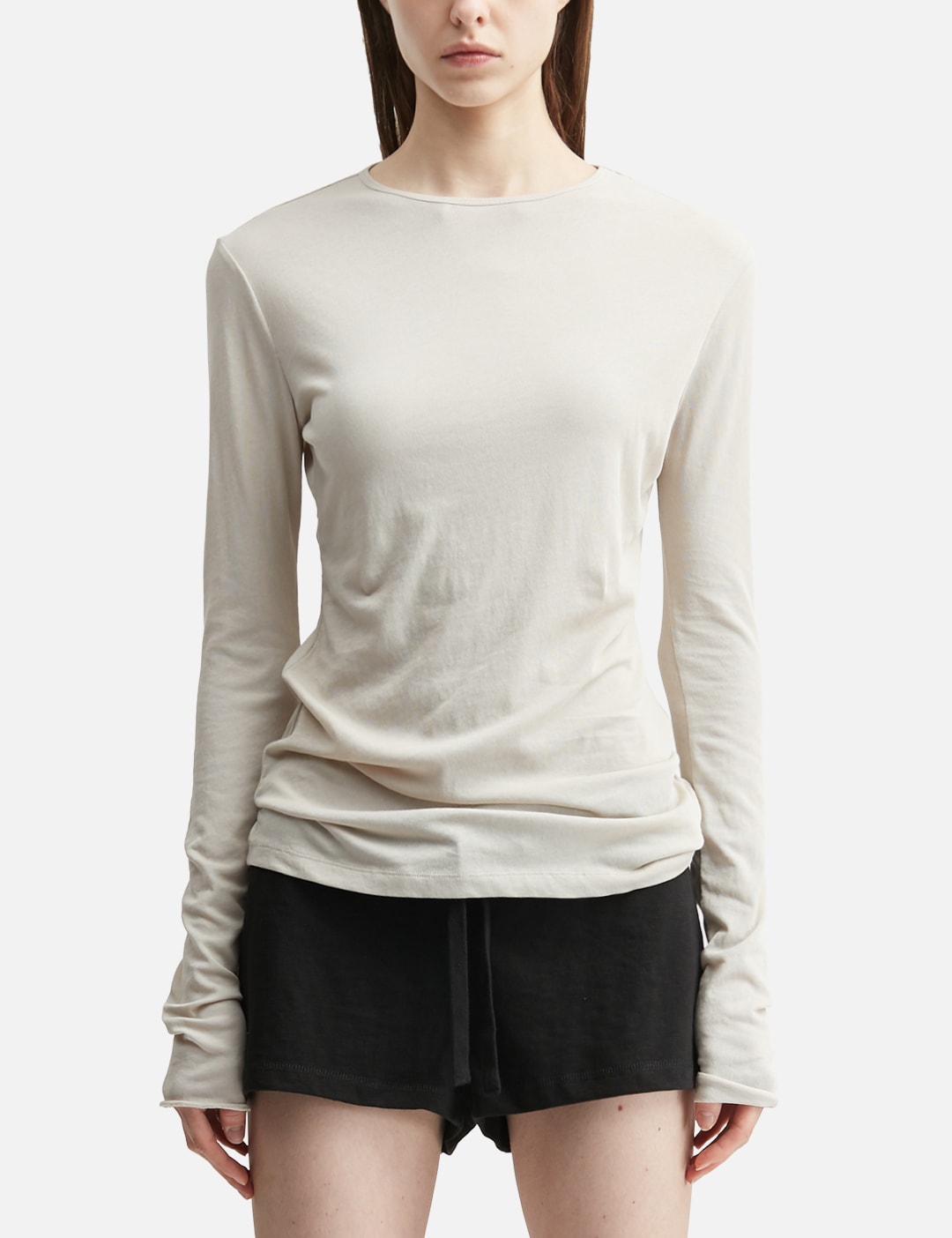 Entire Studios エンタイアスタジオ 【本物保証】 Tシャツ ストリート系 レディース Sheer Long Sleeve