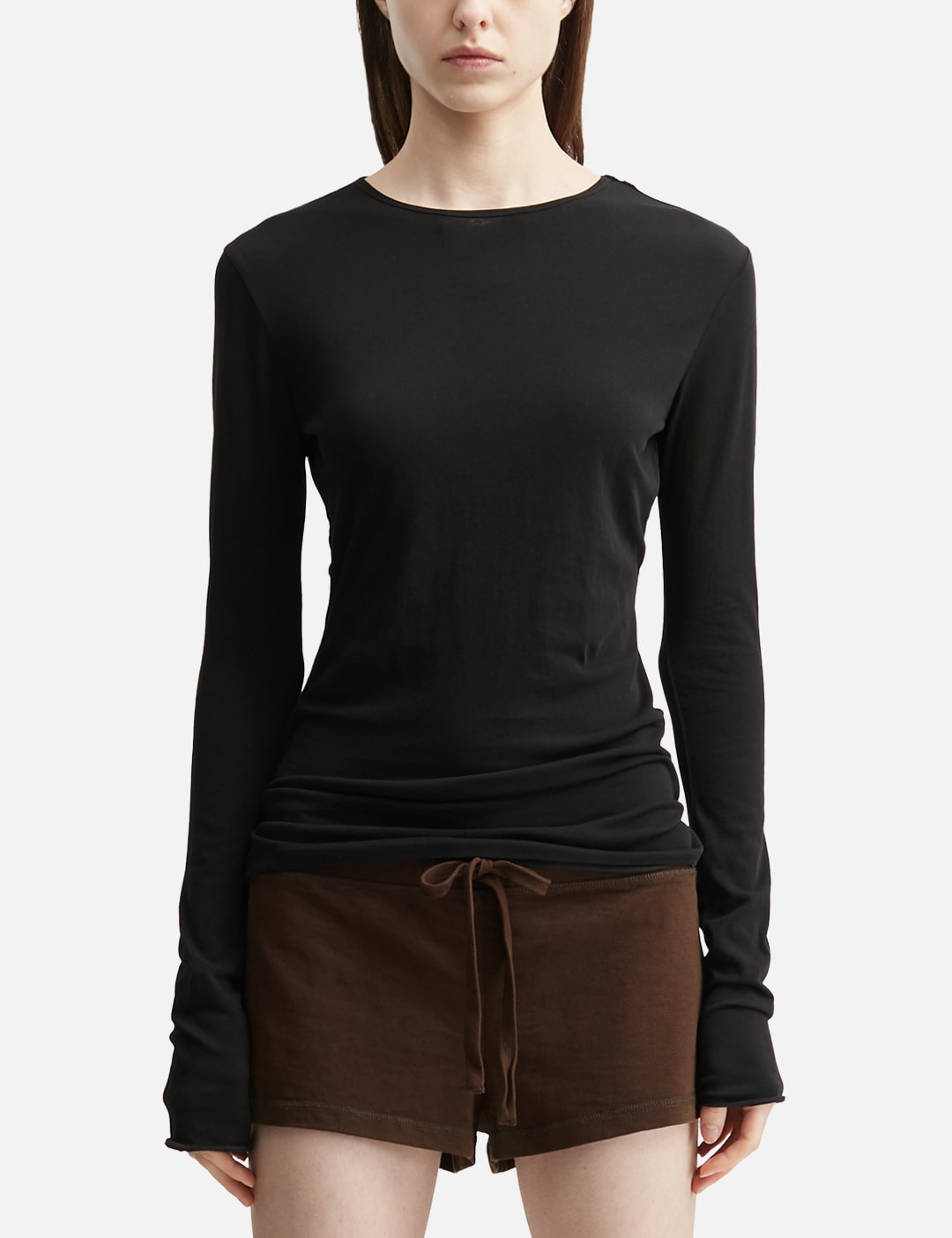 Entire Studios エンタイアスタジオ 【本物保証】 Tシャツ ストリート系 レディース Sheer Long Sleeve