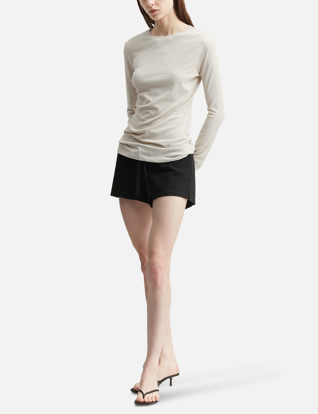 Entire Studios エンタイアスタジオ 【本物保証】 Tシャツ ストリート系 レディース Sheer Long Sleeve