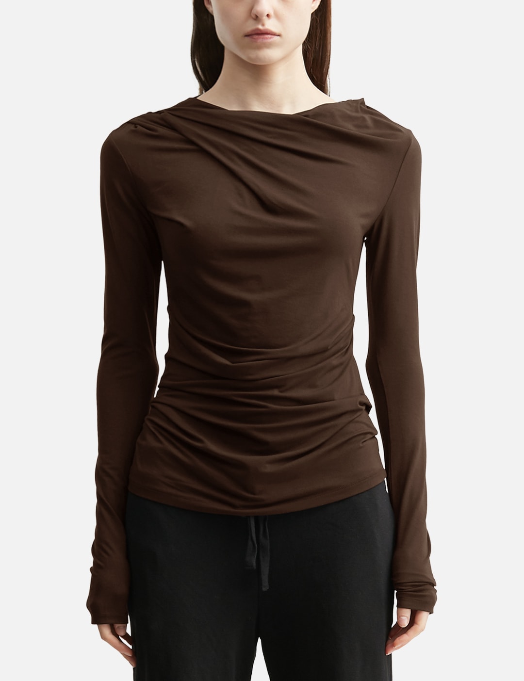 Entire Studios エンタイアスタジオ 【本物保証】 Tシャツ ストリート系 レディース Drape Top