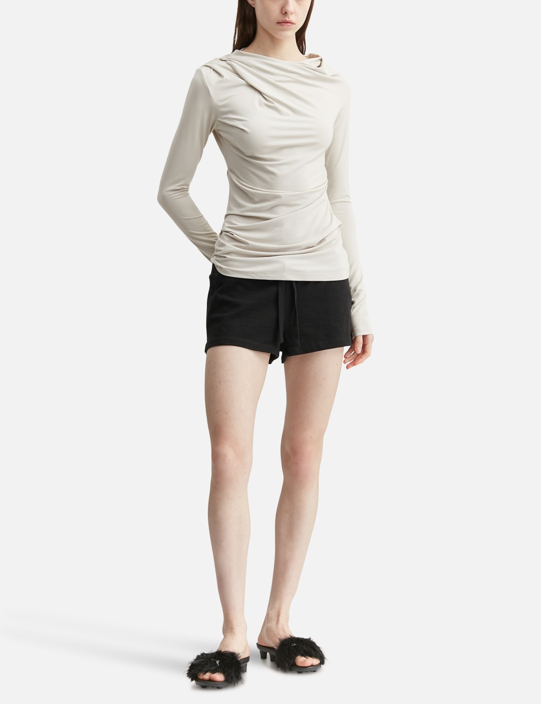 Entire Studios エンタイアスタジオ 【本物保証】 Tシャツ ストリート系 レディース Drape Top