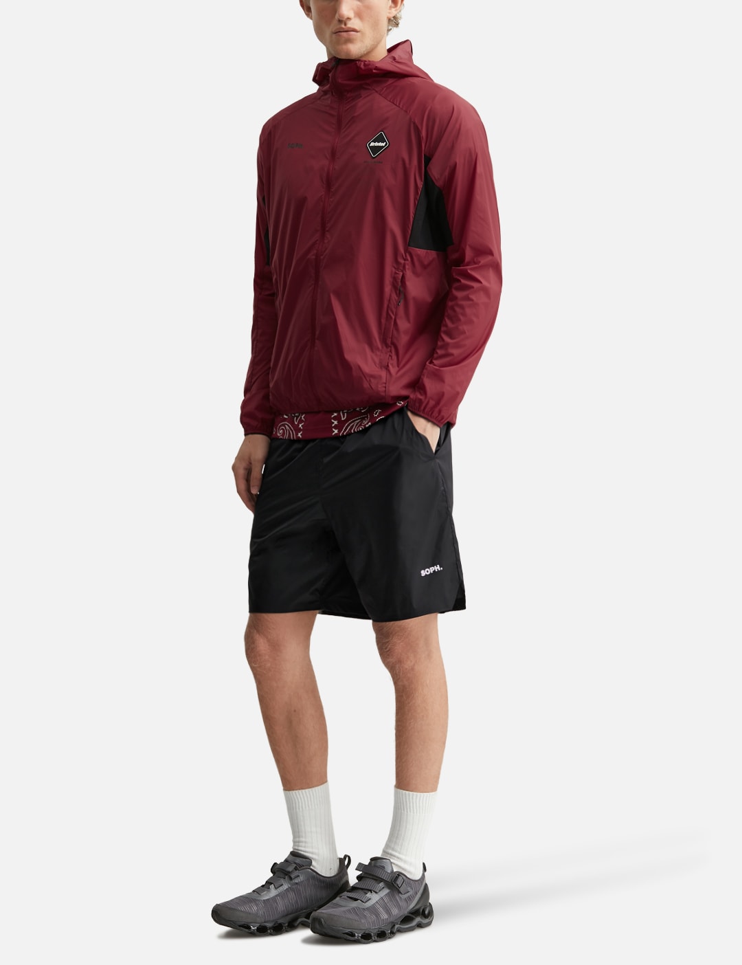 F C Real Bristol エフシーレアルブリストル 【本物保証】 ショートパンツ ストリート系 メンズ Light Weight Breathable Packable Shorts