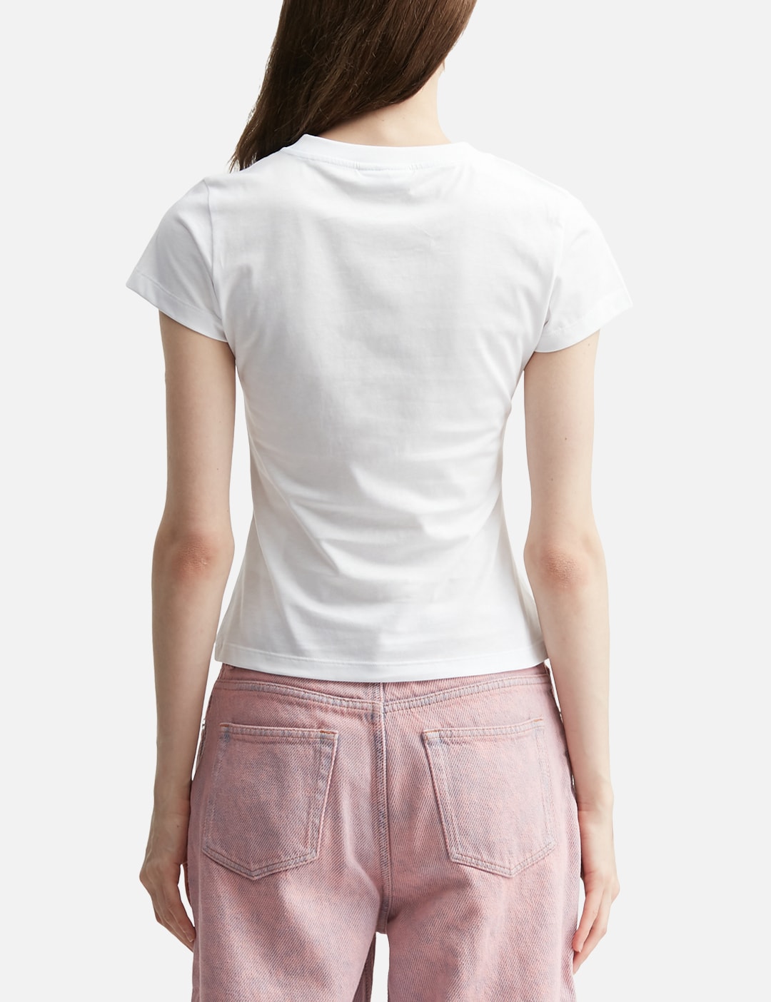 Ganni ガニー 【本物保証】 Tシャツ ストリート系 レディース Cotton Baby Fit T-Shirt With Tiger