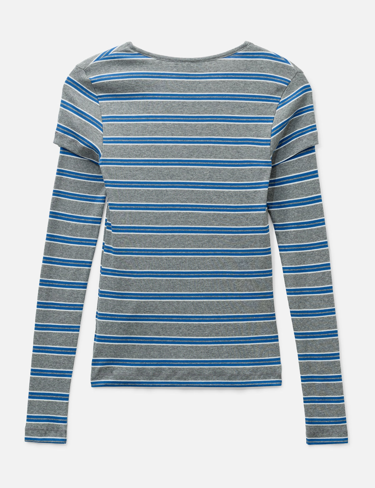 Ganni ガニー 【本物保証】 Tシャツ ストリート系 レディース Long-Sleeve Top In Stripe
