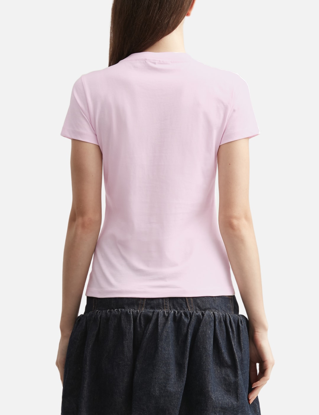 Ganni ガニー 【本物保証】 Tシャツ ストリート系 レディース Baby Fit T-Shirt With Forest Teddy