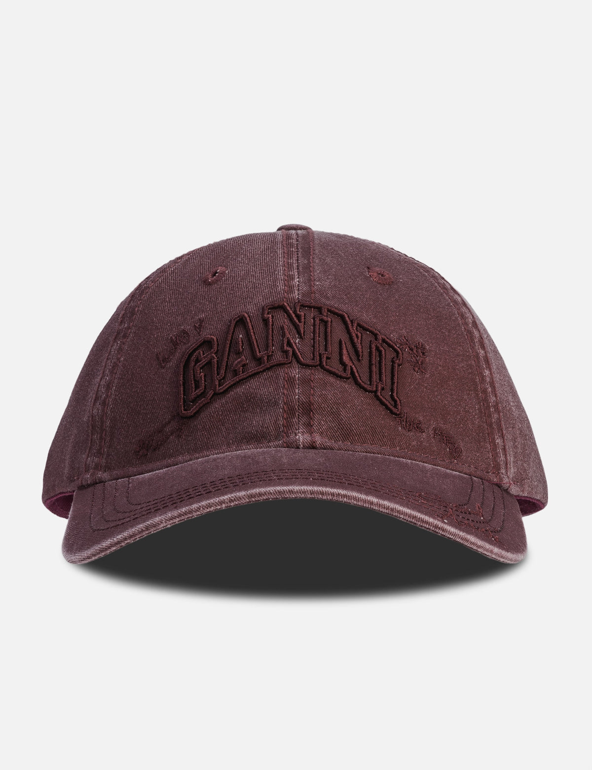 Ganni ガニー 【本物保証】 キャップ ストリート系 レディース Cap In Red Cotton