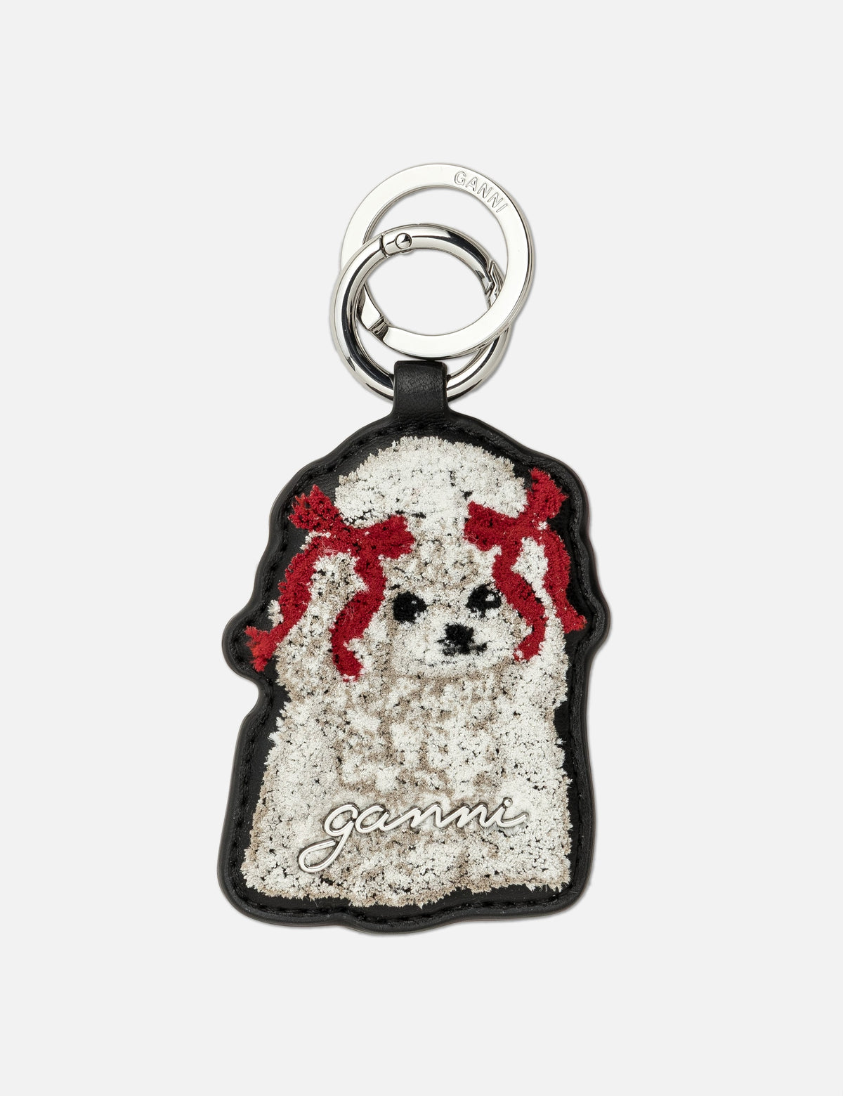 Ganni ガニー 【本物保証】 アクセサリー ストリート系 レディース Joy Dog Bow Keyring
