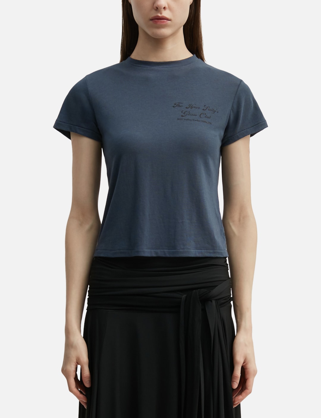 Glowny グロウニー 【本物保証】 Tシャツ ストリート系 レディース Glass Club Graphic Tee