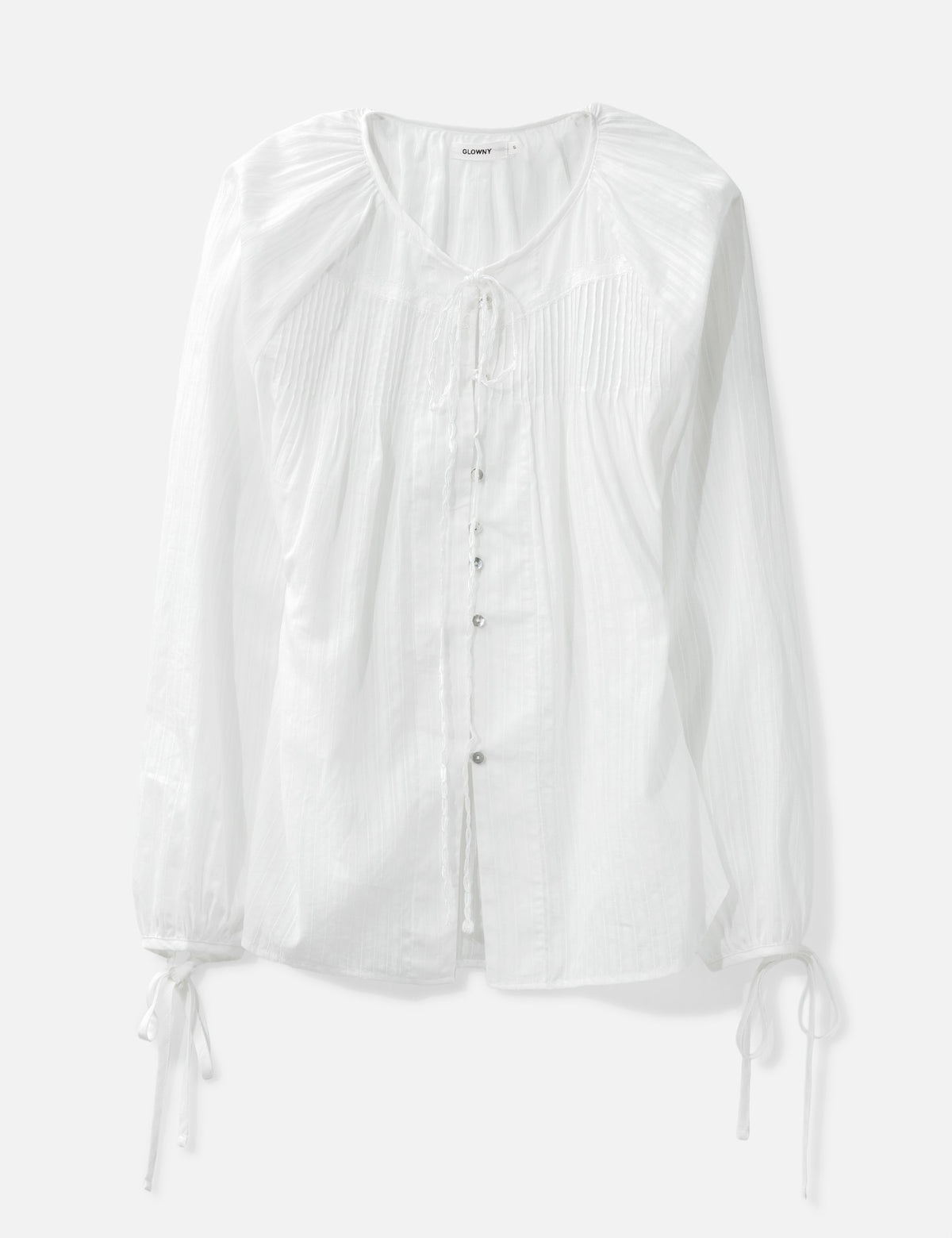 Glowny グロウニー 【本物保証】 シャツ ストリート系 レディース Misty Sheer Blouse