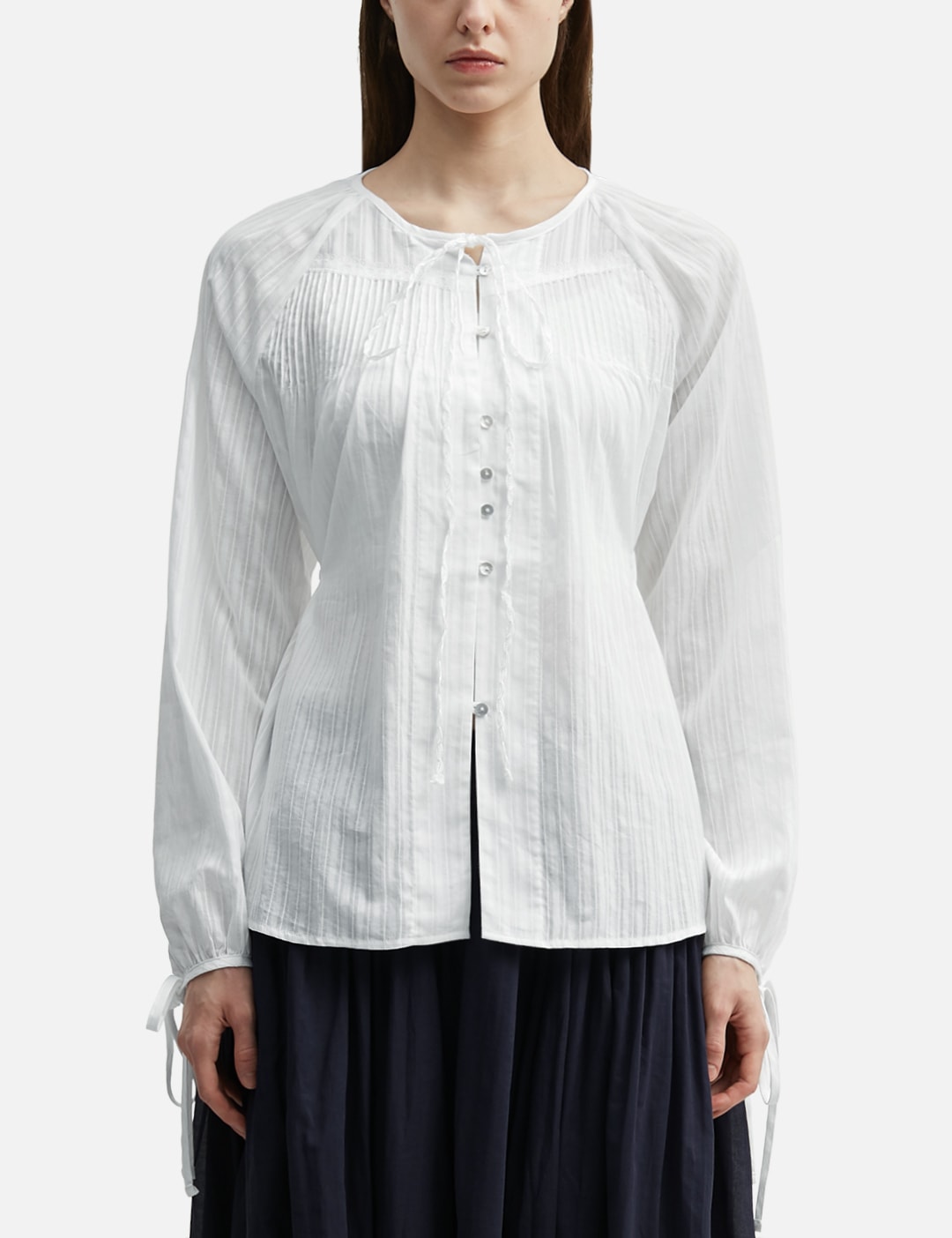 Glowny グロウニー 【本物保証】 シャツ ストリート系 レディース Misty Sheer Blouse