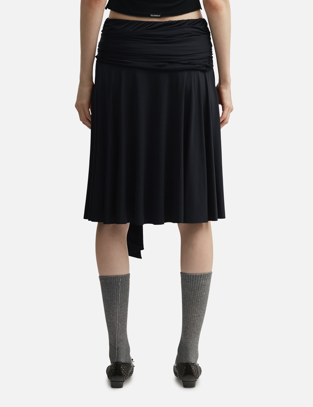 Glowny グロウニー 【本物保証】 スカート ストリート系 レディース Draped Wave Skirt