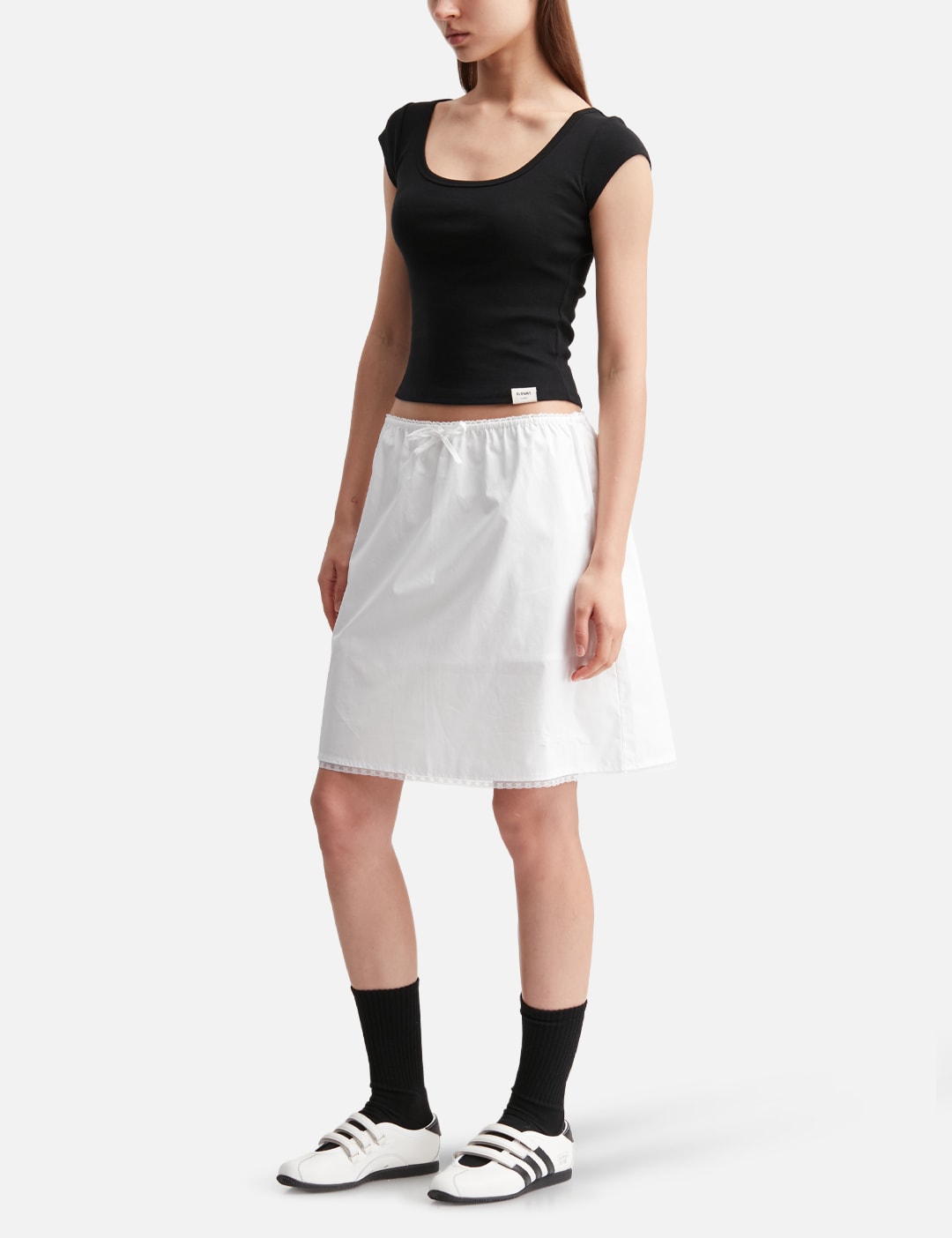 Glowny グロウニー 【本物保証】 Tシャツ ストリート系 レディース G Deep Scoop Tee