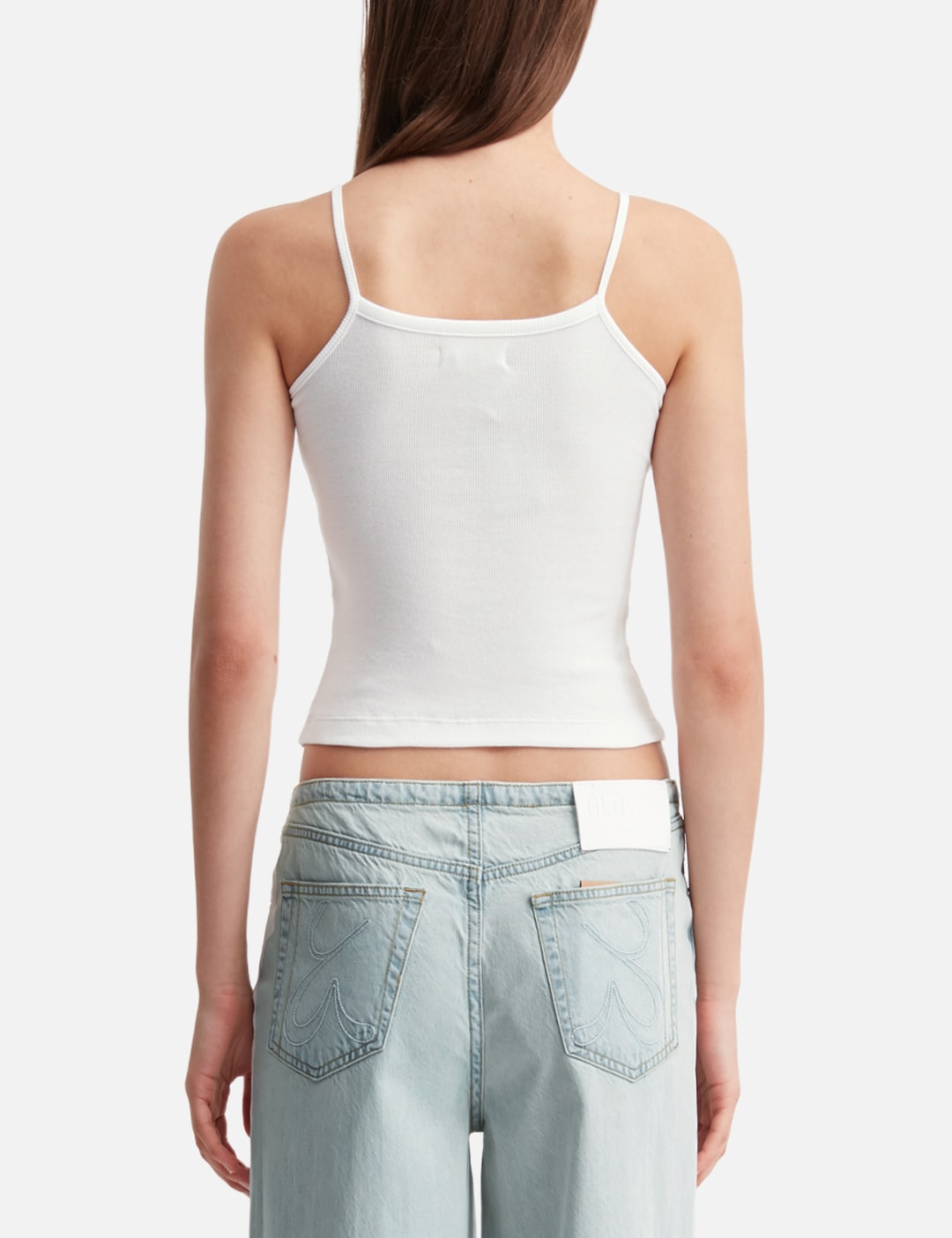 Glowny グロウニー 【本物保証】 Tシャツ ストリート系 レディース G Fine Rib Camisole
