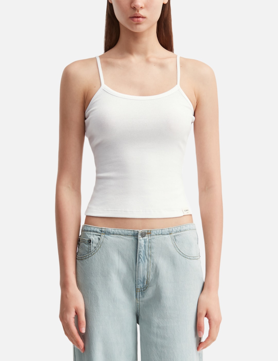 Glowny グロウニー 【本物保証】 Tシャツ ストリート系 レディース G Fine Rib Camisole