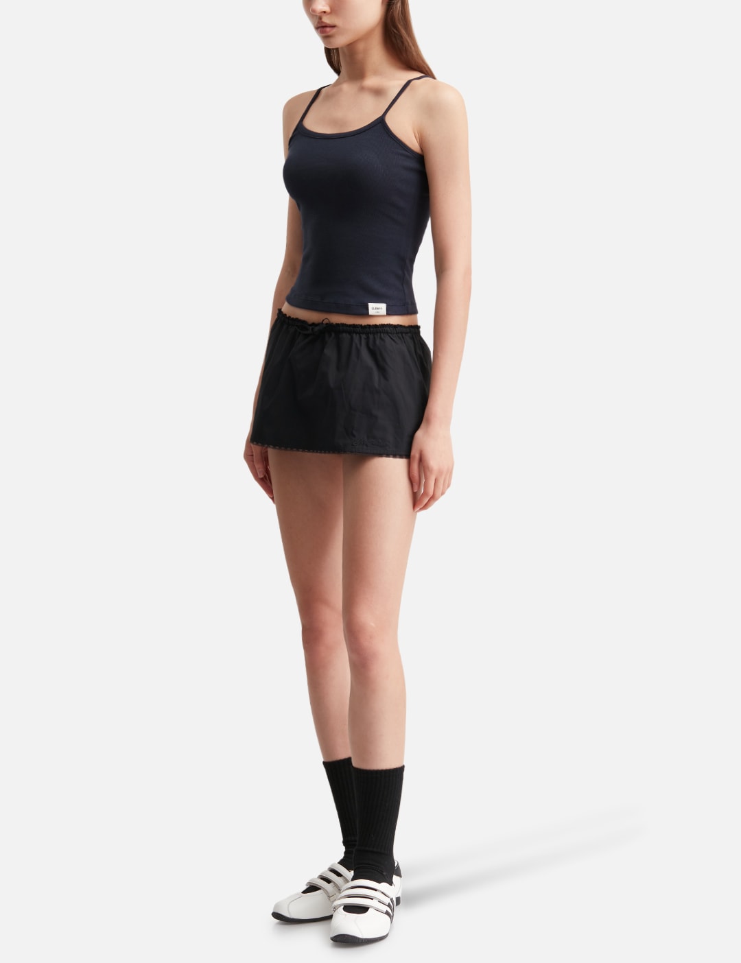 Glowny グロウニー 【本物保証】 Tシャツ ストリート系 レディース G Fine Rib Camisole