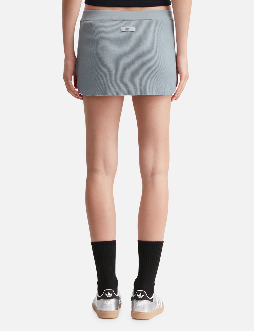 Glowny グロウニー 【本物保証】 ニット ストリート系 レディース G Knit Rest Skirt