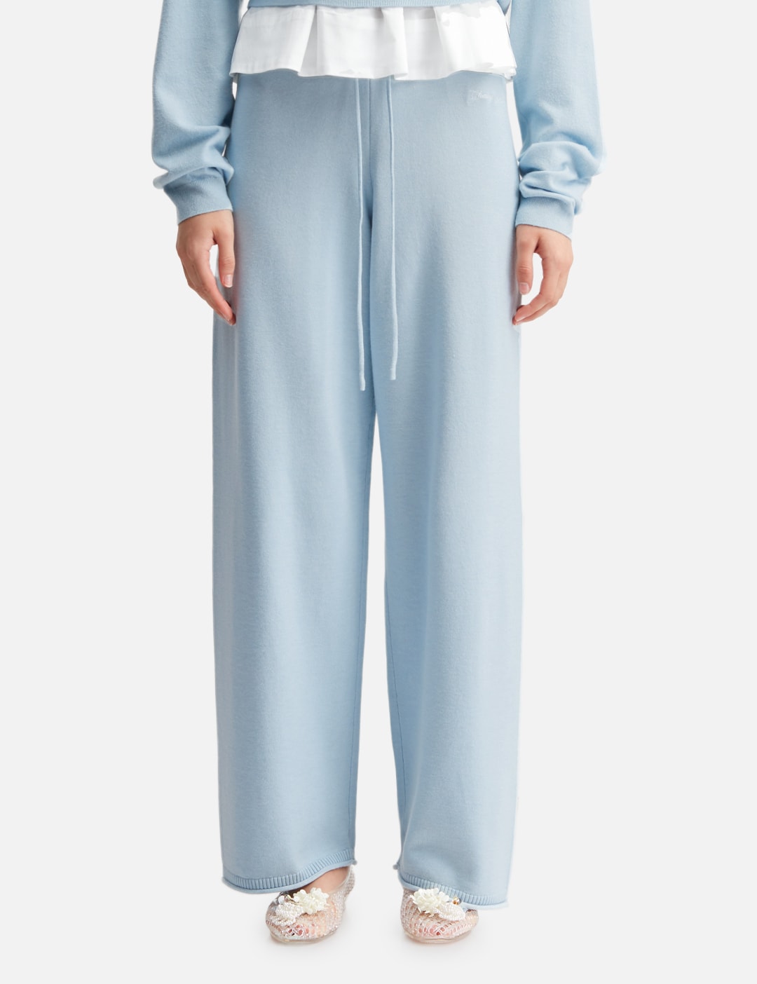 Glowny グロウニー 【本物保証】 ニット ストリート系 レディース G Hug Knit Pants