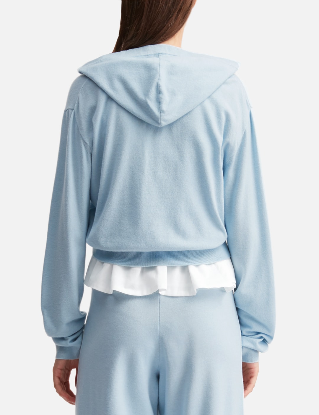 Glowny グロウニー 【本物保証】 パーカー ストリート系 レディース G Hug V-Neck Knit Hoodie