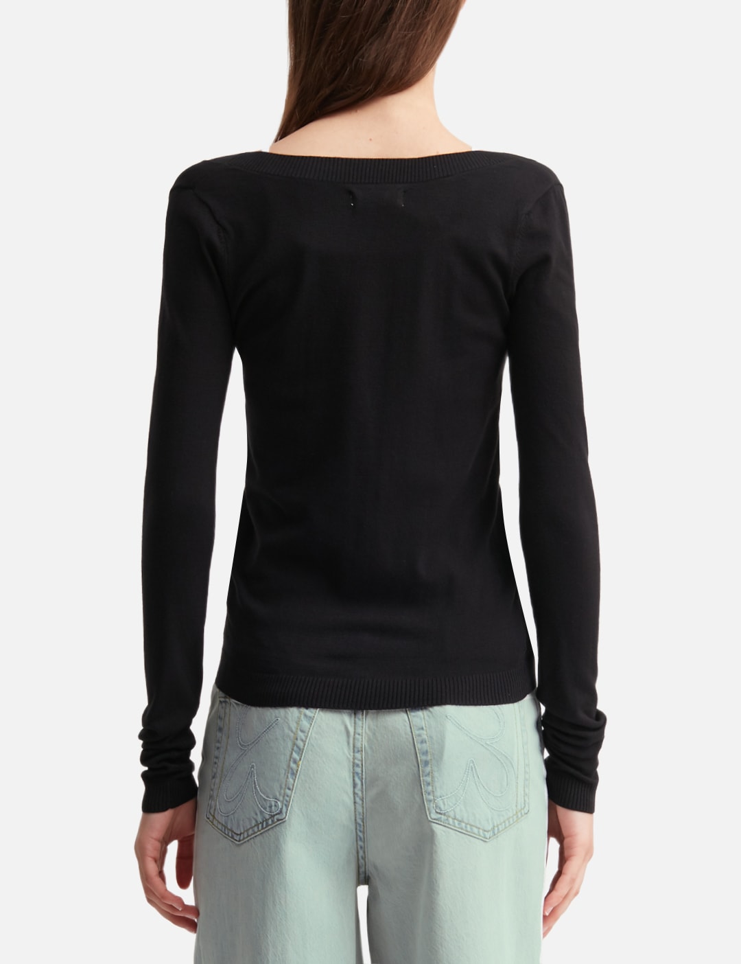 Glowny グロウニー 【本物保証】 ニット ストリート系 レディース G Deep V-Neck Knit